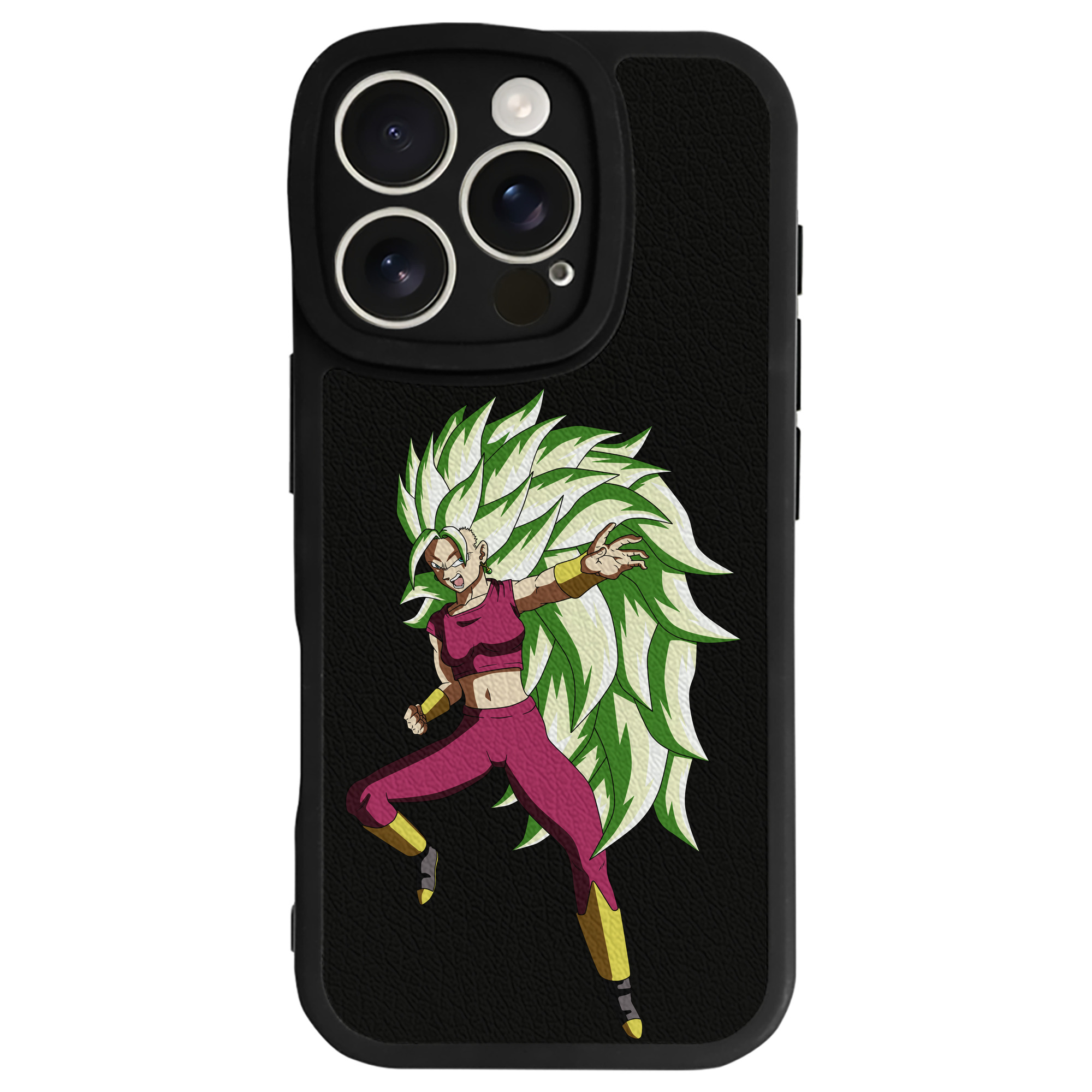 （画像用） ドラゴンボール DRAGON BALL 【iPhone 16シリーズ対応】シリコンスマホケース（レザー調） 材質：シリコン